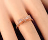 Benmani Gold Plated Cute Bow Knot Fashion Engagement Ring For Women